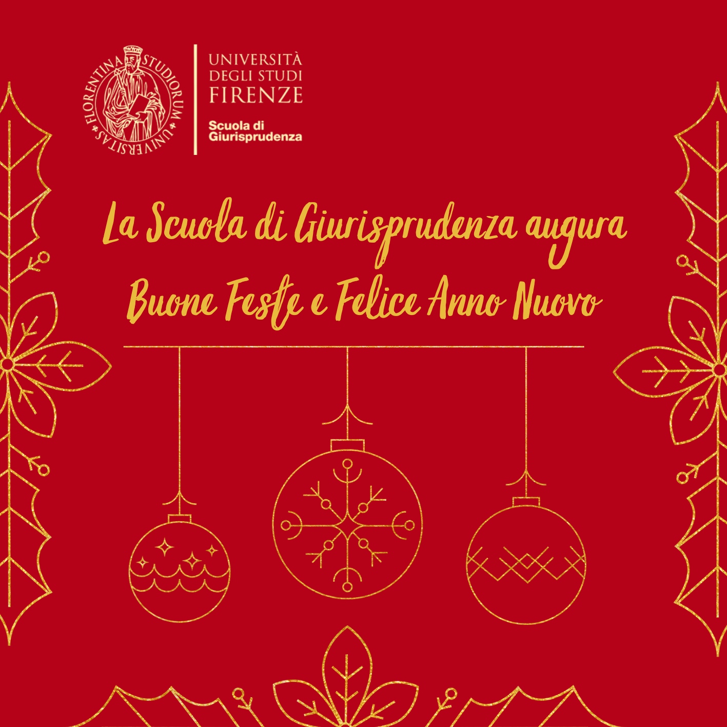 AUGURI! | News | Scuola Di Giurisprudenza | UniFI